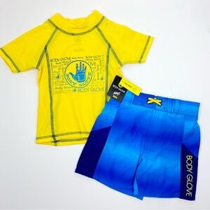 Body Glove Toddler Boys Swim Set, Size 4, NWT